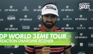Golf - DP World Tour Chp - 3ème tour : Interview d'Antoine Rozner