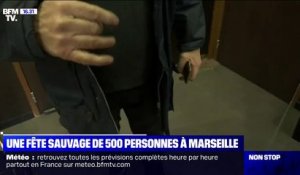 Fête clandestine à Marseille; le propriétaire de la salle a dit aux organisateurs "de ne pas faire de soirée"