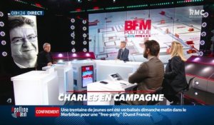 Charles en campagne : Jean-Luc Mélenchon exprime ses doutes sur le vaccin - 14/12