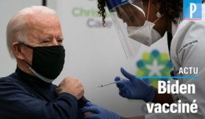 Joe Biden, le futur président américain, se fait vacciner contre le Covid-19