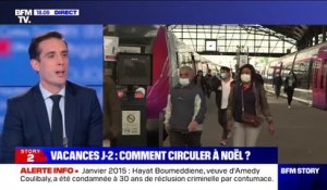 Jean-Baptiste Djebbari: "3 millions de billets SNCF ont été vendus" pour les vacances de Noël