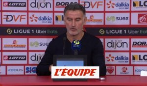 Galtier : «On s'est créé des situations» - Foot - L1 - Lille