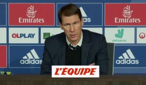 Garcia : «Il n'y a pas penalty mais faute de l'attaquant» - Foot - L1 - OL