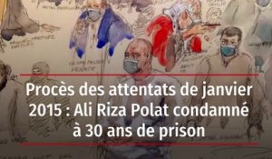 Procès des attentats de janvier 2015 : Ali Riza Polat condamné à 30 ans de prison