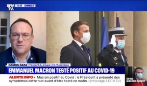 Covid-19: Présent au déjeuner avec Emmanuel Macron, Damien Abad n'est pas cas contact mais s'isole jusqu'aux résultats du test
