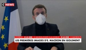 Positif à la Covid-19, Emmanuel Macron à l'isolement