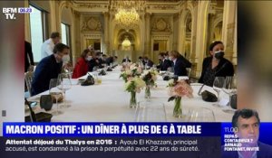 Macron positif au Covid-19: les images des derniers repas à l'Élysée