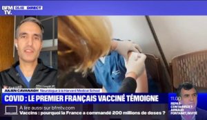 "Je me sens très bien": le premier Français vacciné contre le Covid-19 aux États-Unis témoigne sur BFMTV