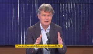 Election présidentielle de 2022 : "Nous voulons porter une candidature sans excès et sans outrance", explique Fabien Roussel, secrétaire national du PC, favorable à une candidature communiste