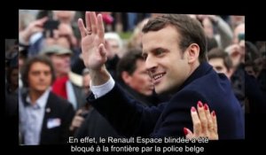 La voiture blindée d’Emmanuel Macron en panne - l’incident fait jaser