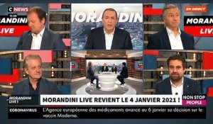 Dernière de l'année: Revoir le message de fin de Jean-Marc Morandini ce midi dans "Morandini Live" retraçant cette année hors norme vécue à l'antenne de CNews