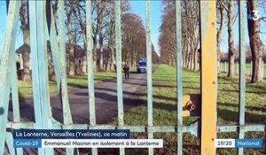 Covid-19 : Emmanuel Macron isolé à La Lanterne