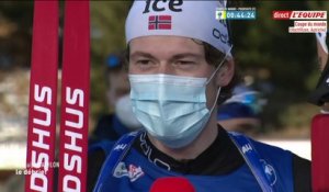Laegreid : « J'étais bien préparé » - Biathlon - CM (H)