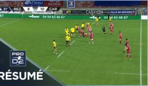 PRO D2 - Résumé AS Béziers Hérault-US Carcassonne: 28-17 - J14 - Saison 2020/2021