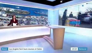 Brexit : les Anglais font des provisions à Calais