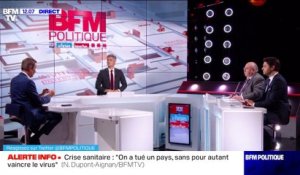 Covid-19 : "Il faut exiger un test négatif pour pouvoir rentrer sur le sol français", Nicolas Dupont-Aignan