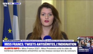 Miss Provence: les auteurs des propos antisémites "devront répondre de leurs actes devant la justice" annonce Marlène Schiappa sur BFMTV