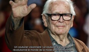 Pierre Cardin - le couturier est mort à 98 ans