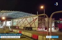 Douvres : certains chauffeurs routiers passeront Noël dans leur camion