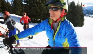 Sports d'hiver : privés de ski alpin, les touristes découvrent de nouveaux plaisirs à la montagne