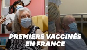 Covid-19: ils ont reçu les premiers vaccins contre le virus en France