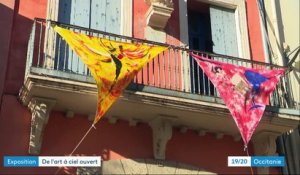 "Art à ciel ouvert": une exposition d'art contemporain autour du thème du cirque dans les rues de Collioure