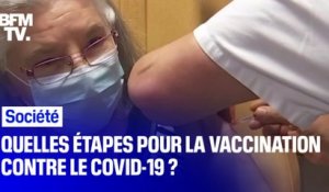 Voici les trois étapes de la vaccination contre le Covid-19