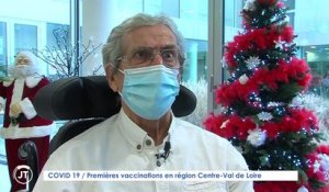 Le Journal du 28/12/2020 - COVID 19 / Premières vaccinations en région Centre-Val de Loire