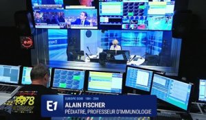 Alain Fischer : "Le début de la vaccination contre le Covid est une très bonne nouvelle"