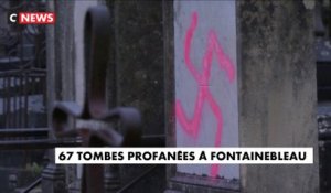 Fontainebleau : 67 tombes profanées avec des inscriptions nazies