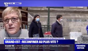 Covid-19: selon Valérie Beausert-Leick, présidente PS de Meurthe-et-Moselle, "il faut reconfiner le département maintenant"