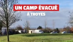 Un camp des gens du voyage évacué à Troyes