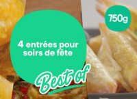 4 entrées pour soirs de fête (Best of) - 750g