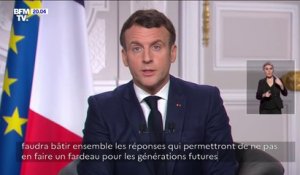 Emmanuel Macron: "Notre destin est d'abord en Europe"