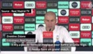 17e j. - Zidane : "Rien n'est facile dans cette Liga"