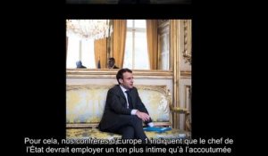 Emmanuel Macron plus « intime » - les coulisses de la préparation des vœux du 31 décembre