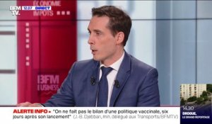 Jean-Baptiste Djebbari: "Le président veut un équilibre entre sécurité et efficacité" sur la vaccination