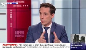 Jean-Baptiste Djebbari: "L'objectif, c'est de pouvoir vacciner 26 millions de Français d'ici à l'été"
