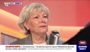 Covid-19: le Pr Dominique Le Guludec espère que le vaccin Moderna arrivera cette semaine