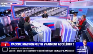 Story 1 : Emmanuel Macron peut-il vraiment accélérer la campagne de vaccination ? - 04/01