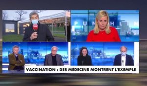 Michel Cymes se fait vacciner: "Je me dis que si je me fais vacciner, peut être que les Français vont se dire si lui il l’a fait, on peut le faire aussi "