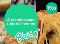 4 recettes pour soirs de flemme (Best of) - 750g