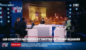 #Magnien, la chronique des réseaux sociaux : Les comptes Facebook et Twitter de Trump Bloqués - 07/01