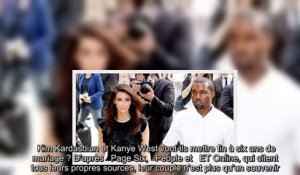 2021 sera peut-être l’année du divorce pour Kim Kardashian et Kanye West