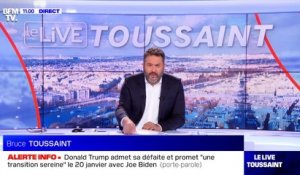 Donald Trump reconnaît sa défaite - 07/01