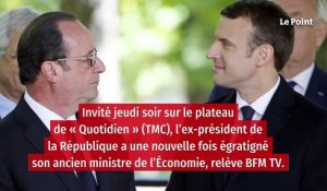 La pique subtile de François Hollande à Emmanuel Macron