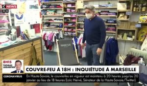 Coronavirus - Reportage à Marseille où l'inquiétude monte chez les commerçants avant l'annonce d'un couvre feu dès 18h à partir de dimanche