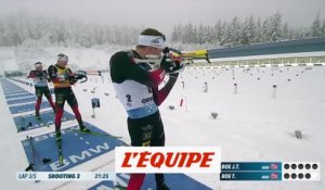 Le résumé vidéo de la poursuite d'Oberhof - Biathlon - CM (H)