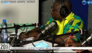 RTG /  Le Ministre de l’énergie reçu à Radio Gabon - comment résoudre la problématique du manque d’eau et d’énergie ?