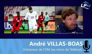 Villas-Boas : "Je ne veux pas critiquer l'équipe qui a tout donné"